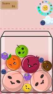 игра арбуз слияние фруктов 3d