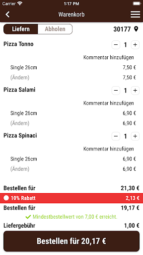 Pizza San Marino Screen 2
