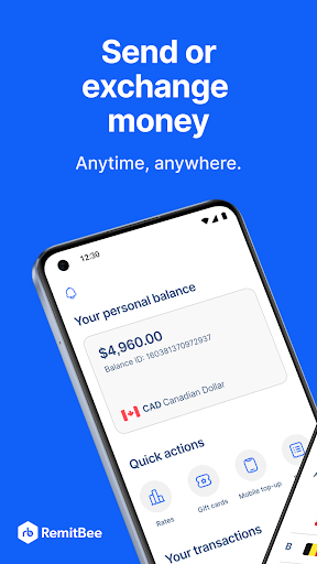 Android application Remitbee – Send Money Abroad screenshort