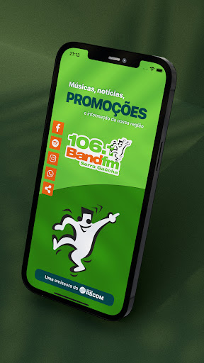 Android application Band FM 106.1 - Serra Gaúcha screenshort