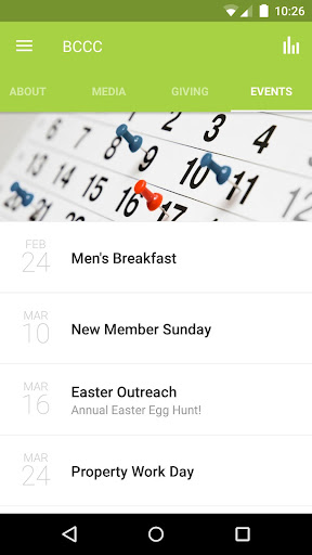 Bucks County Community Church Screen 3