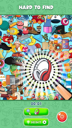 Unlock Find Tap Hidden Objects Screen 2