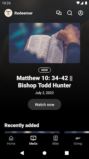 Redeemer Community Church ATL Screen 2