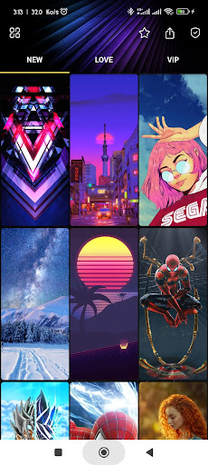 Android application Wallpapers Live HD - 4K screenshort