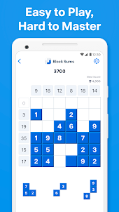 Block Sums - Number Puzzle
