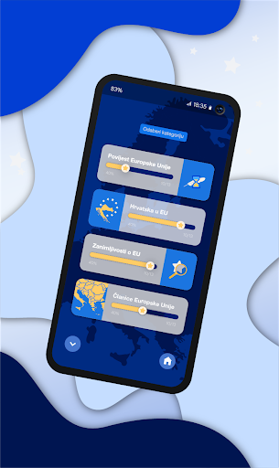 Android application EU za sve screenshort