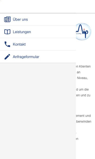 Android application AIP Ambulante Intensiv Pflege screenshort