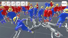 Red and Blue: Battle Simulatorのおすすめ画像2
