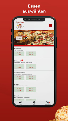 Pizzeria Valentino Screen 2