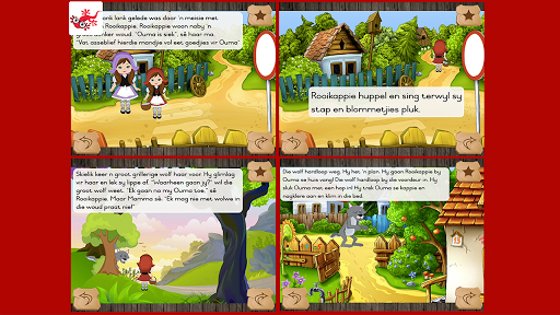 Rooikappie kinderstorie Screen 3