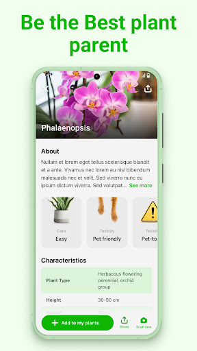 Botan: Plant Identifier App Screen 3