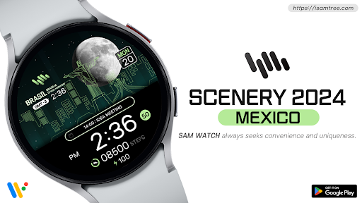 Android application SamWatch Scenery 2024 Brazil screenshort