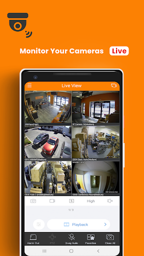 Android application OVISS ProS screenshort