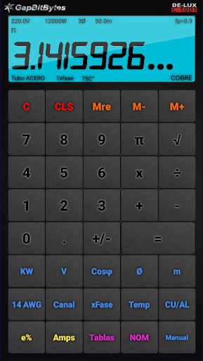 Calculadora de Potencia LITE Screen 2
