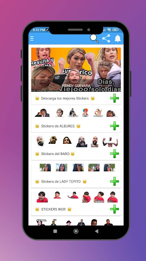 Stickers Mexicanos Divertidos Screenshot 1 - AppWisp.com