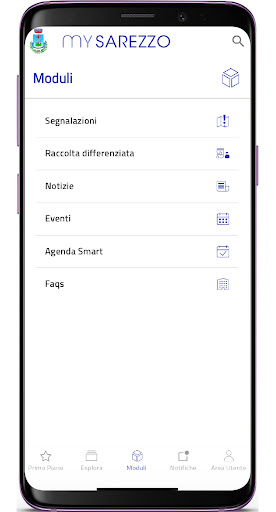 MySarezzo Screen 2