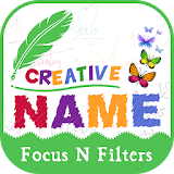 Creative Name Art - Focus N Filter icon