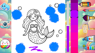 Game screenshot Coloring Book for Kids apk download