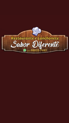 Android application Sabor Diferente screenshort