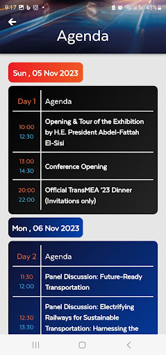 TransMEA Expo Screen 3