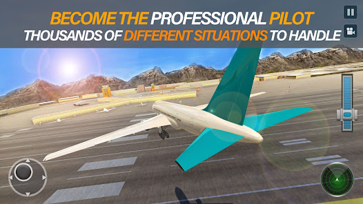 Aeroplane Flight Simulator 3D  screenshots 11