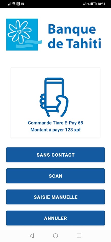 #8. Tiare E-Pay (Android) De: Banque de Tahiti