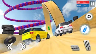 Maga Car Games: GT Stunts Race - Screenshot 1