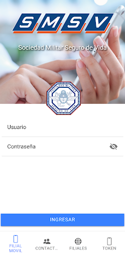 Android application SMSV Nueva Filial Movil screenshort