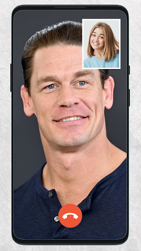 Android application John Cena Call & Chat Prank screenshort
