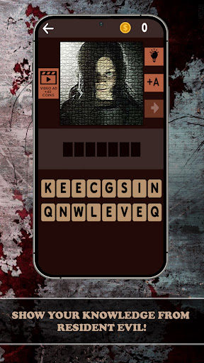 Resident Evil Characters Quiz Screen 3