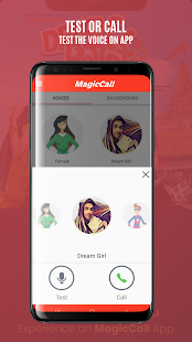MagicCall – Voice Changer App Screenshot