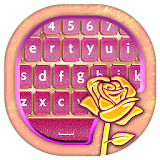 Rose Gold Keyboard Wallpaper icon