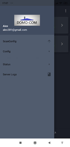 Android application HomeCheck screenshort