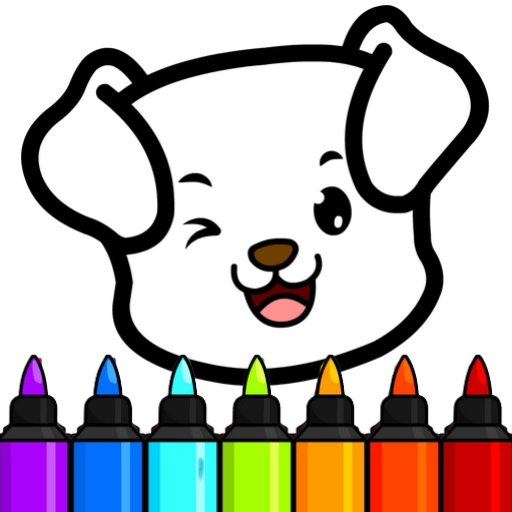 Kids Drawing & Painting Games  Icon