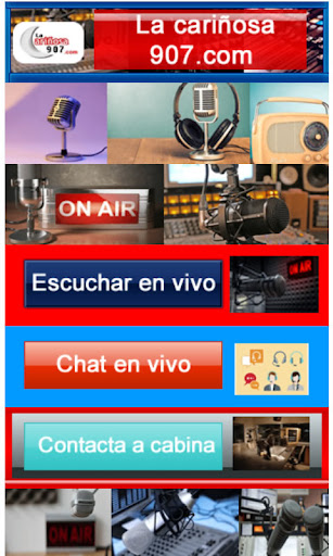 Android application La Cariñosa 90.7 screenshort