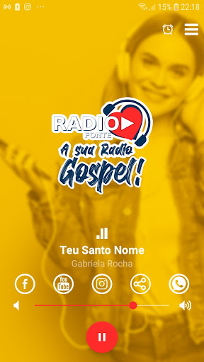 Android application Radio Fonte screenshort