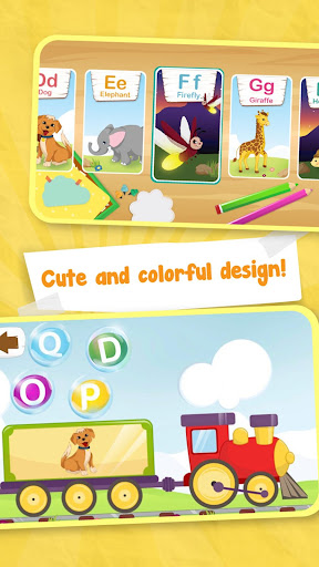 Screenshot of Preschool Alphabet & Numbers