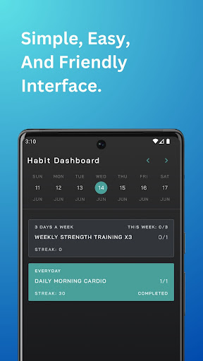 Habit Tracker : HabitBoard Screenshot 2 - AppWisp.com