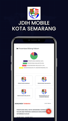 Android application JDIH Kota Semarang screenshort