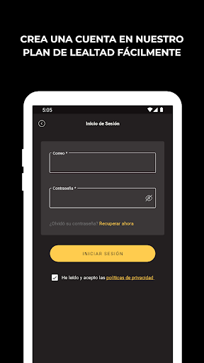Android application República Casa Cervecera screenshort