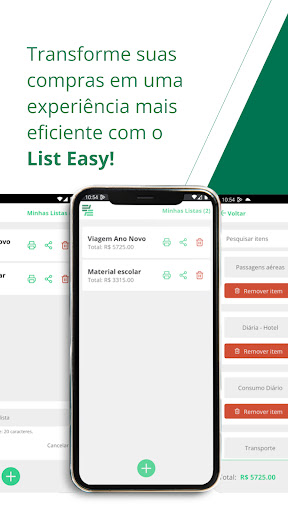 Android application List Easy screenshort