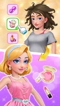 Game screenshot ビューティ マージ - メイクゲーム · 化粧ゲーム apk download