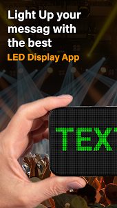 LED Scroller Message on Screen