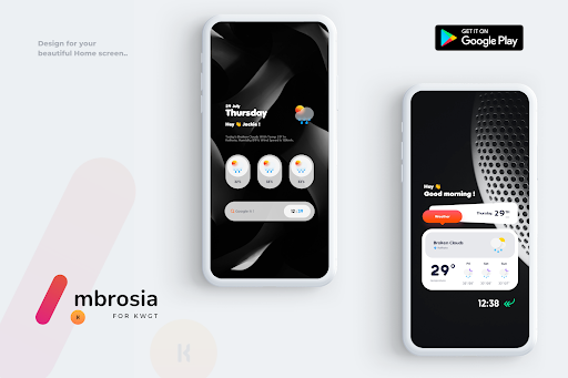 Screenshot of Ambrosia KWGT