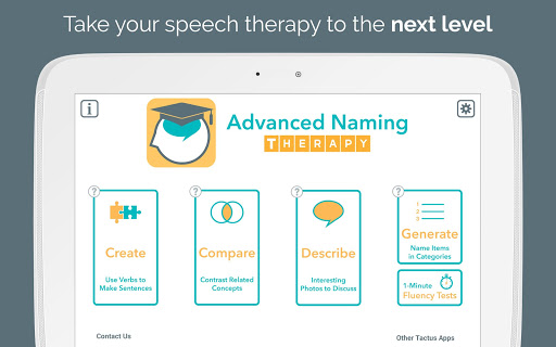 Screenshot of Advanced Naming Therapy