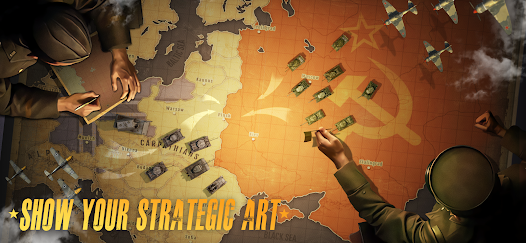 World War 2 Strategy Battle MOD APK 428 (Unlimited Money Medals) Android