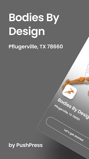 Android application Bodies By Design screenshort