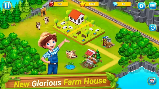 Village Farm Town Farming Game