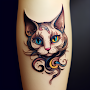 Cat Tattoo Designs and Ideas