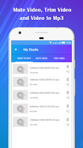 Captura 8 Video to Mp3 : Mute Video /Tri android